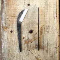 Backorder - Cranked Chip Carving blade